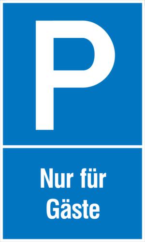Parkplatzschild Standard 4 L