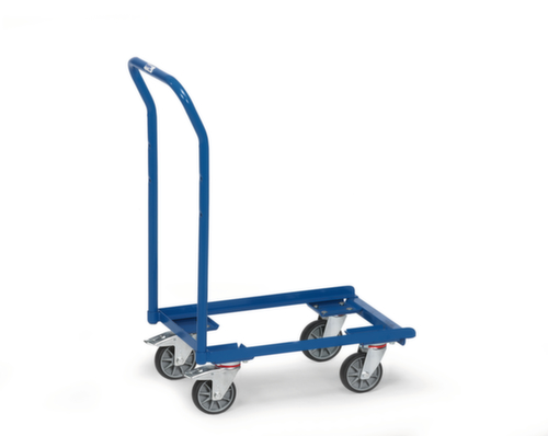 fetra Transportroller für Euronormbehälter mit Schiebebügel, Traglast 250 kg Standard 1 L