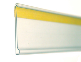 Selbstklebende Etikettenhalter zum Zuschneiden, Höhe x Länge 27 x 1000 mm