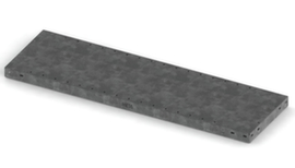 META Fachboden für Lagerregal, Breite x Tiefe 1000 x 600 mm, mit korrosionsschützender Zinkbeschichtung