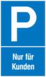 Parkplatzschild Standard 6 S