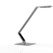 Luctra LED-Schreibtischleuchte Linear Table Base mit biologisch wirksamem Licht, Licht kalt- bis warmweiß - biologisch wirksames Licht, silber