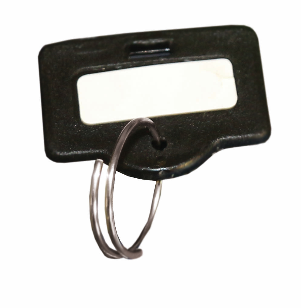 Schlüsselanhänger für Schlüsselschrank, schwarz Standard 1 ZOOM