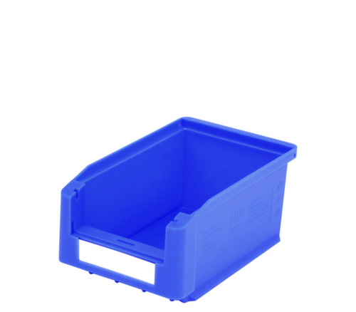 BITO Sichtlagerkasten hoch belastbar, blau, Tiefe 160 mm, Polypropylen