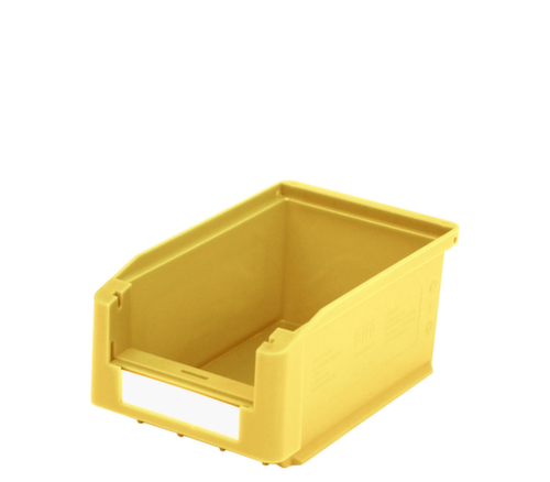BITO Sichtlagerkasten hoch belastbar, gelb, Tiefe 160 mm, Polypropylen