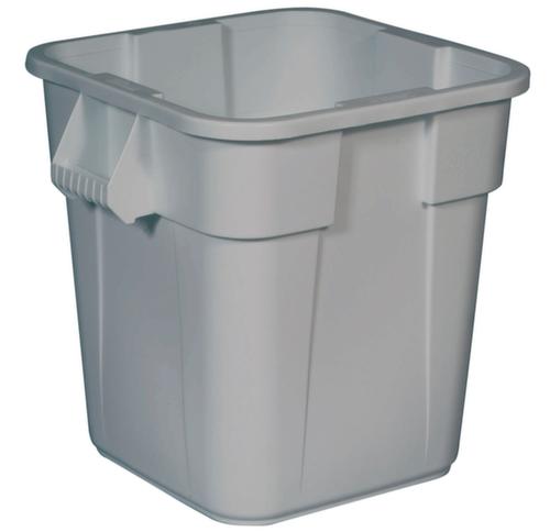 Rubbermaid Eckiger Wertstoffcontainer BRUTE, 106 l, grau