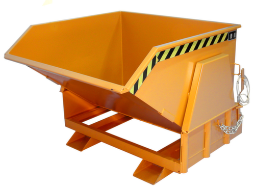 Bauer Kippbehälter mit Rückschwenkautomatik
