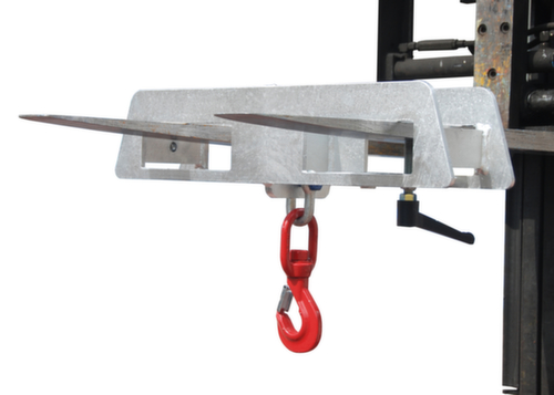 Bauer Lasthaken LH-II mit 2 Gabeltaschen