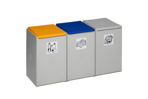 VAR Wertstoffsammelbox, 3 x 60 l