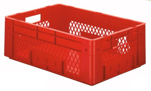 Euronorm-Stapelbehälter, rot, Inhalt 38 l