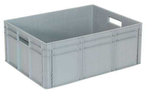 Euronorm-StapelbehÀlter, grau, Inhalt 130 l