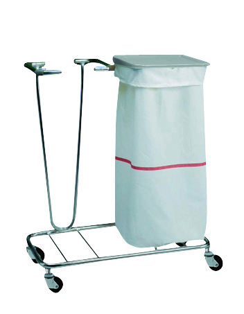 Offener MĂŒllsackstĂ€nder aus Edelstahl