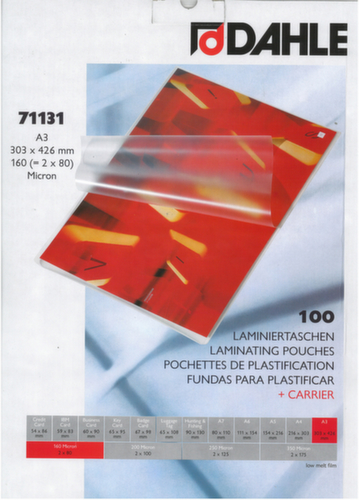 Folientaschen 80 mµ stark