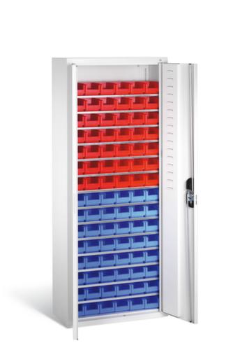 C+P Flügeltürenschrank für Sichtlagerkästen
