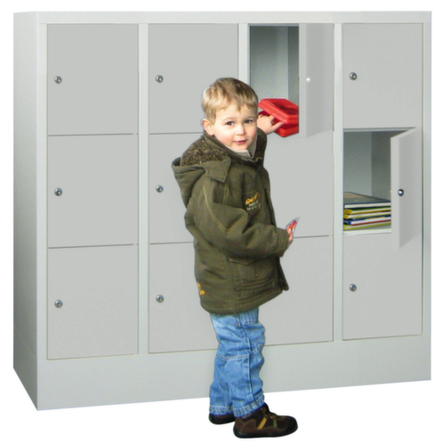 PAVOY Schließfachschrank Basis, 12 Fächer