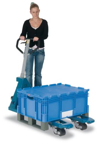 BITO Großvolumiger Euronorm-Stapelbehälter mit Doppelboden