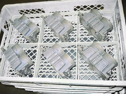 Fachwerkeinsatz für Euronormbehälter