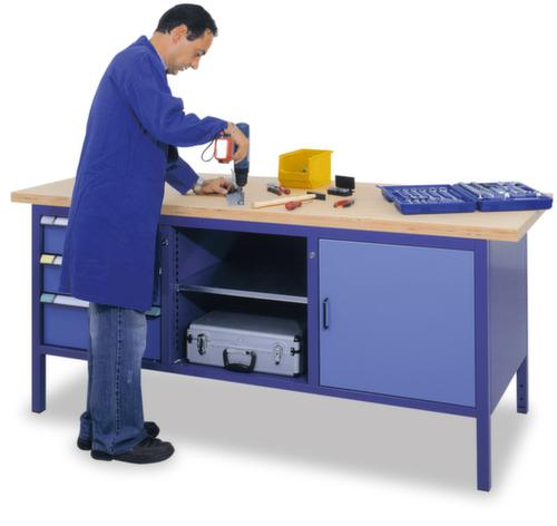 Thurmetall Werkbank, 4 Schubladen, 1 Schrank