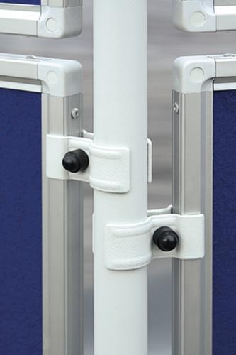 Franken Stütze für Trennwand, Höhe 1600 mm