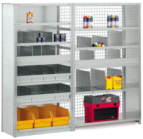 hofe Muldenteiler für Schraubregal