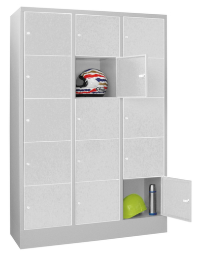 PAVOY Schließfachschrank Basis, 15 Fächer