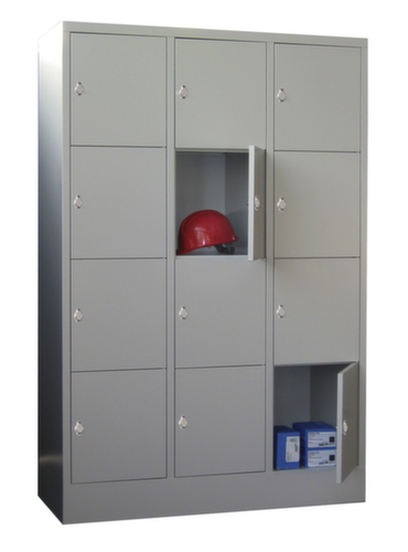 PAVOY Schließfachschrank Basis, 12 Fächer