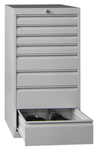 PAVOY Schubladenschrank Basis Plus RAL7035, 8 Schublade(n), RAL7035 Lichtgrau/RAL7035 Lichtgrau