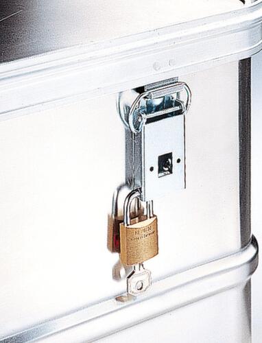 Gmöhling Alu-Transportkiste G®-professional BOX aus Aluminium-Strukturblech