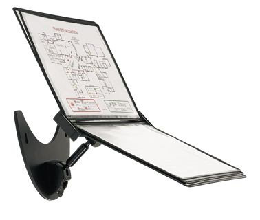 tarifold Drehbares Sichttafel-System, mit 5 Sichttafeln in DIN A4