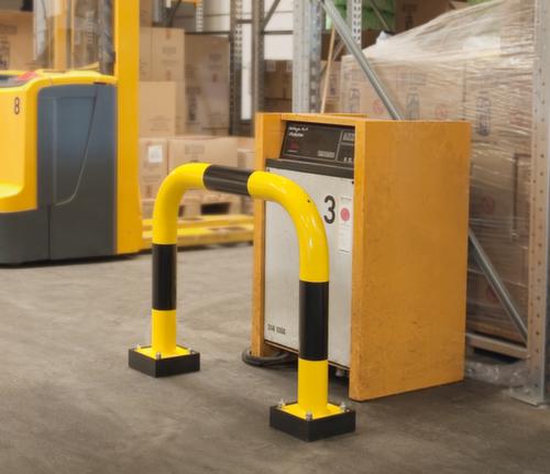 BLACK BULL Flexibler Rammschutzbügel SWING, Höhe x Breite 1240 x 750 mm