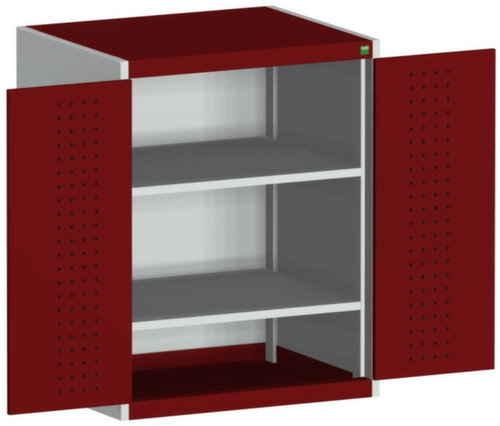 bott Lochplattenschrank cubio, 2 Böden