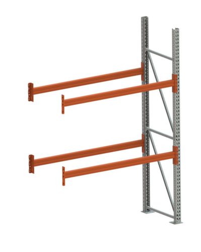 META Palettenregal MULTIPAL für 3 Paletten, 1825 mm breit, 3 Lagerebenen