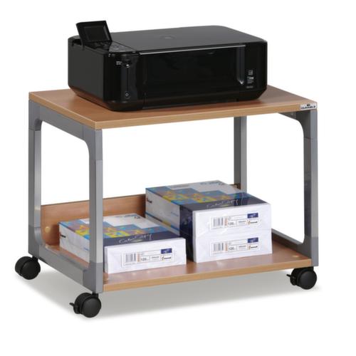 Durable Beistellwagen, silber