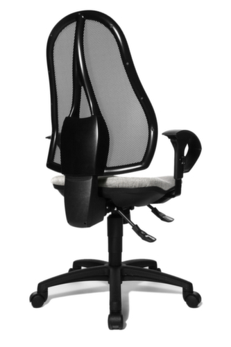 Topstar Bürodrehstuhl OPEN POINT SY mit Netzrücken, Netzrückenlehne, hellgrau