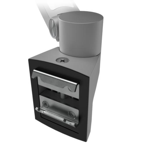 Höhen- und tiefenverstellbarer Monitorarm ViewLite Plus zur Schienenmontage