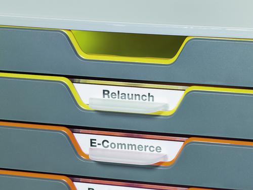 Durable Schubladenbox VARICOLOR® in grau, für DIN A4/DIN C4/Folio