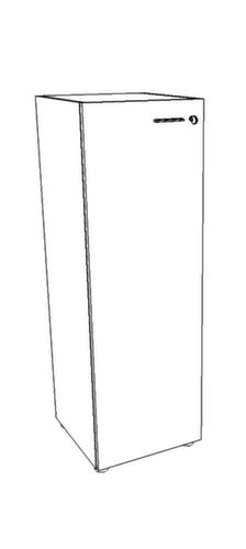 Quadrifoglio Flügeltürenschrank T45 mit Flügeltür, 3 Ordnerhöhen, weiß/weiß