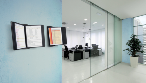 Durable Sichttafelsystem SHERPA®, mit 10 Sichttafeln in DIN A4