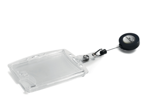 Durable Hartbox fĂŒr Ausweis, transparent