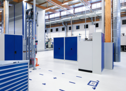 LISTA Schwerlast-Flügeltürenschrank, Breite 1100 mm