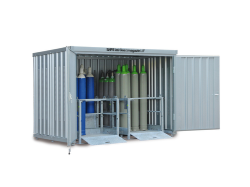 Gasflaschen-Lager