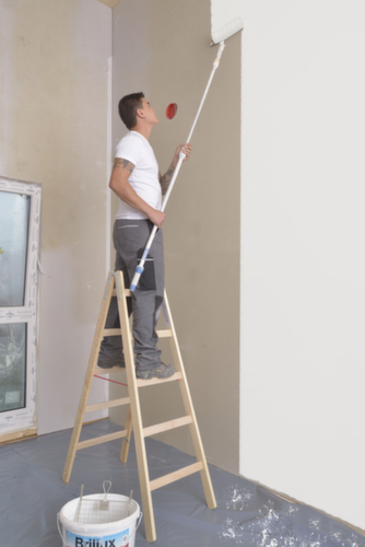 Hymer Sprossenstehleiter aus Holz