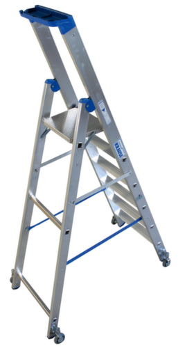 Krause Stehleiter auf Rollen