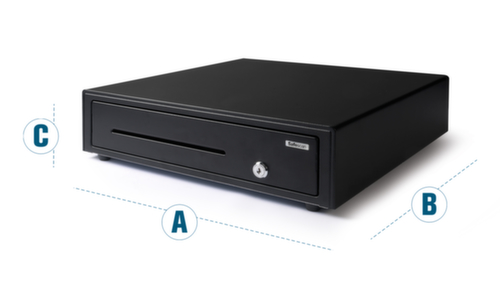 Safescan Kassenlade SD-4141, Höhe x LÀnge x Breite 115 x 410 x 415 mm