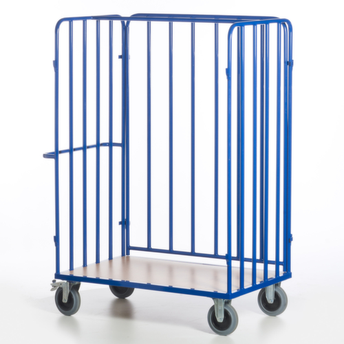 Rollcart Paketwagen mit Stahlrohrwänden