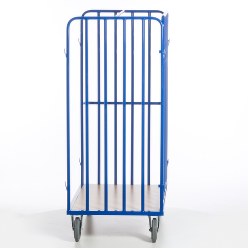 Rollcart Paketwagen mit Stahlrohrwänden