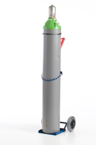 Rollcart Flaschenkarre, für 1x40/50 l Flasche, Luft-Bereifung
