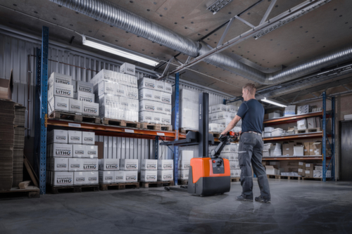 Toyota BT-Elektro-Hubwagen mit Monomast, 1000 kg Traglast, Hubhöhe 2000 mm