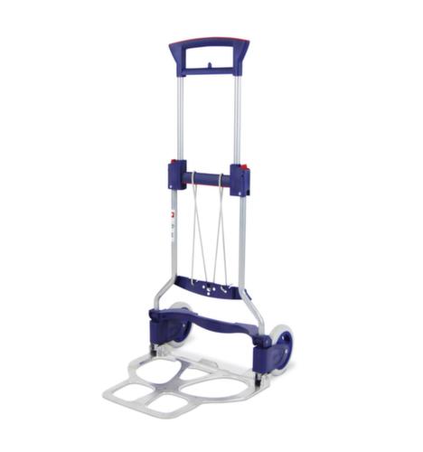 RuXXac Klappbare Alu-Sackkarre Business XL, Traglast 125 kg, Polymer-Bereifung
