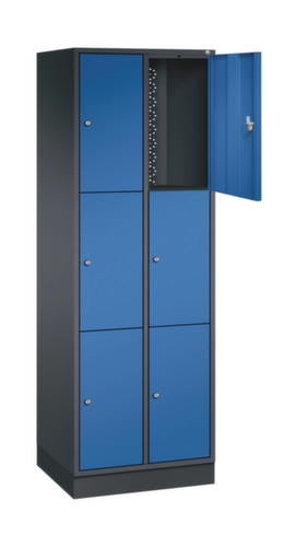 C+P SchlieĂfachschrank Intro, 6 FĂ€cher